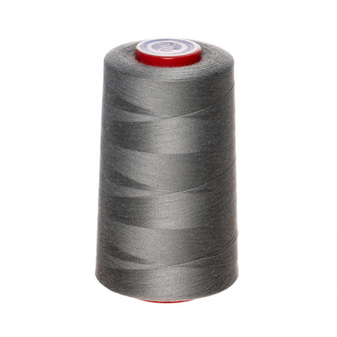 Швейная нить, 100% полиэстер, N120, 5000 ярдов/катушка, (9140) серый