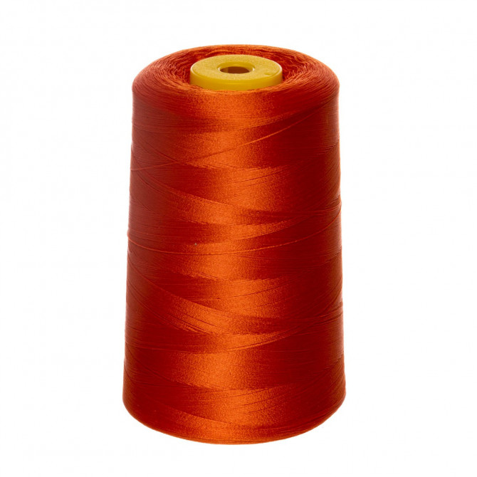 Textured filament thread, 100% polyester, N150, 10.000m/cone, (1163) orange