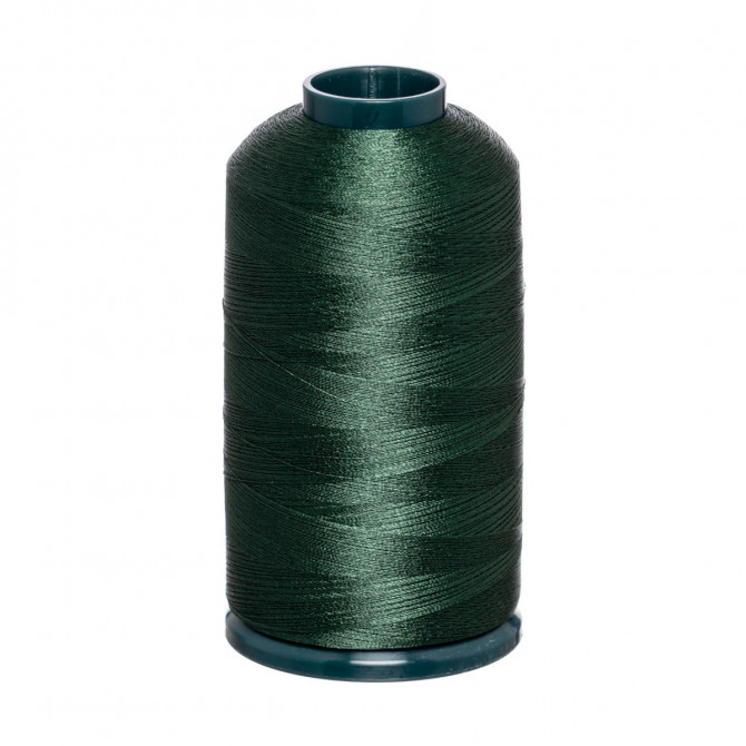 Embroidery thread 100% polyester, 5000m/cone, (526) Dark Green