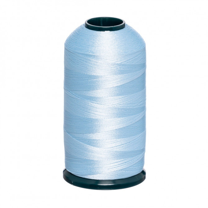 Embroidery thread 100% polyester, 5000m/cone, (1405) Azure