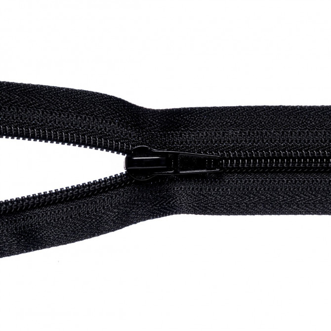 Spiral zipper 6mm, 1 slider, close end, 20cm