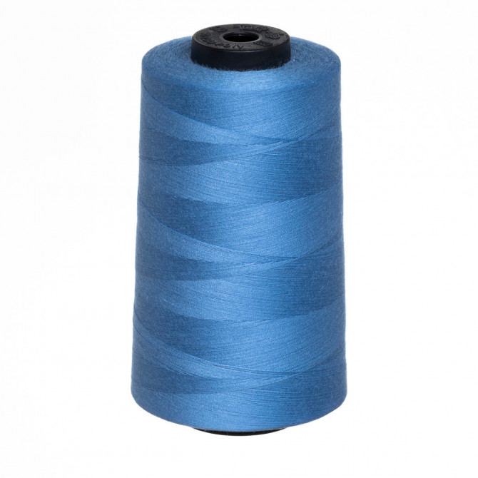 Швейная нить, 100% полиэстер, N120, 5000 м/катушка, (1082) серо-голубой