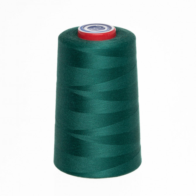 Швейная нить, 100% полиэстер, N120, 5000 ярдов/катушка, (6635) зеленый