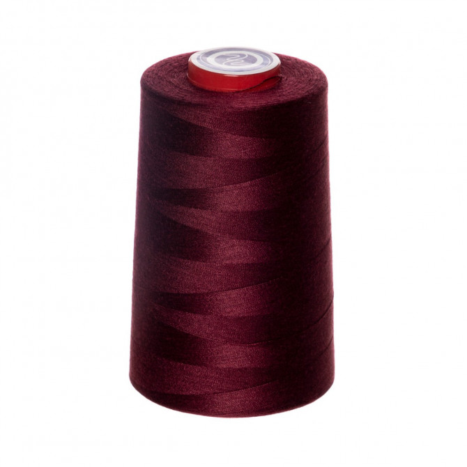 Sewing thread, 100% polyester, N120, 5000y/cone, (2690) dark red
