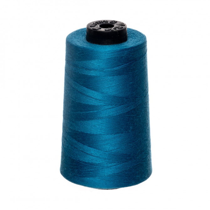 Sewing thread, 100% polyester, N120, 5000m/cone, (1232) dark turquoise