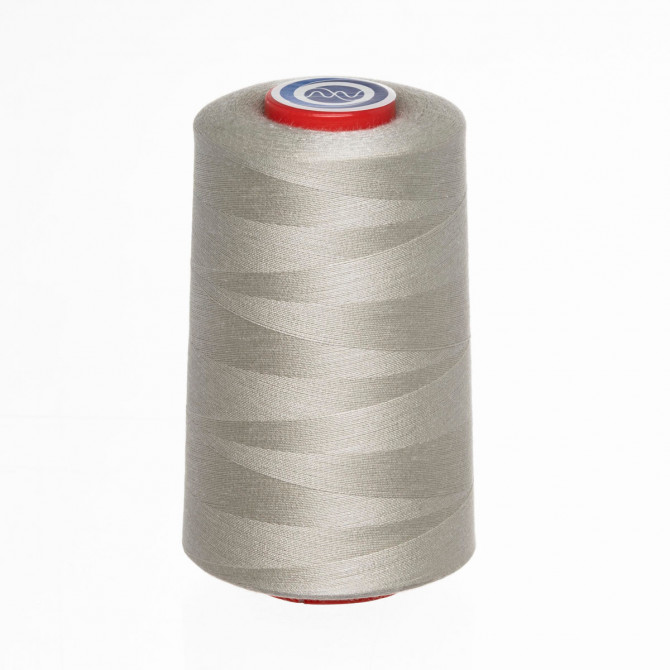 Швейная нить, 100% полиэстер, N120, 5000 ярдов/катушка, (9120) светло-серый