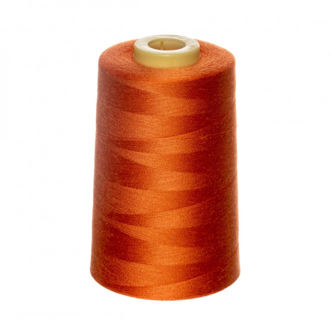 Швейная нить, 100% полиэстер, N120, 5000 ярдов/катушка, (2240) оранжевый