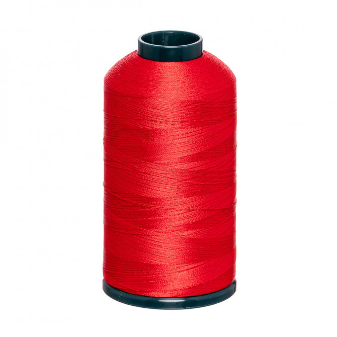 Вышивальная нить 100% полиэстер, 5000м/катушка, (115) ярко красный
