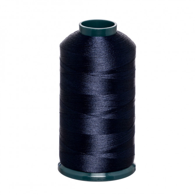 Embroidery thread 100% polyester, 5000m/cone, (138) Dark Indigo