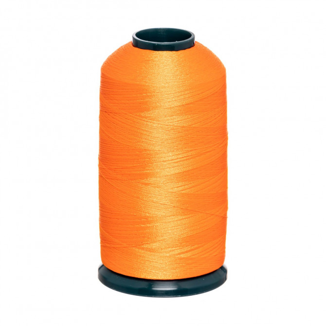 Вышивальная нить 100% полиэстер, 5000м/катушка, (209) Оранжевый цвет