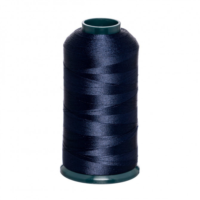 Embroidery thread 100% polyester, 5000m/cone, (137) Indigo