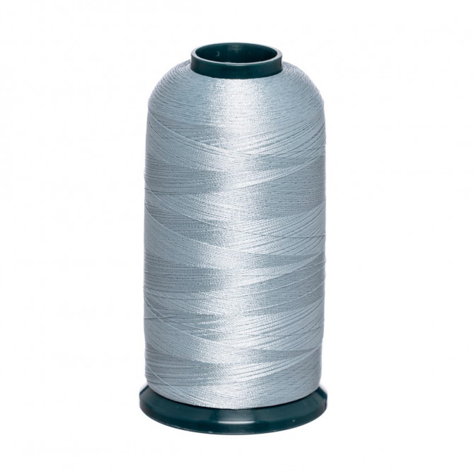 Embroidery thread 100% polyester, 5000m/cone, (1735) Blue Gray