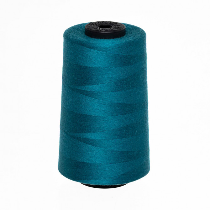 Sewing thread, 100% polyester, N120, 5000m/cone, (1226) dark turquoise