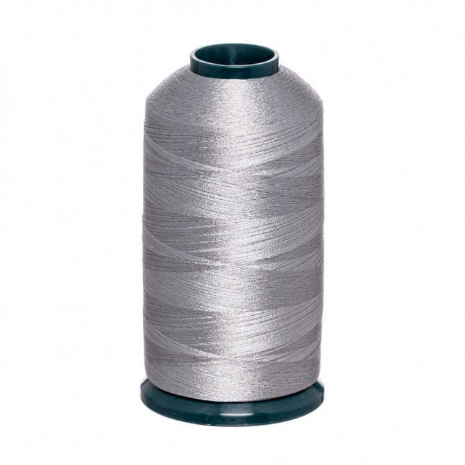 Embroidery thread 100% polyester, 5000m/cone, (1731) Silver