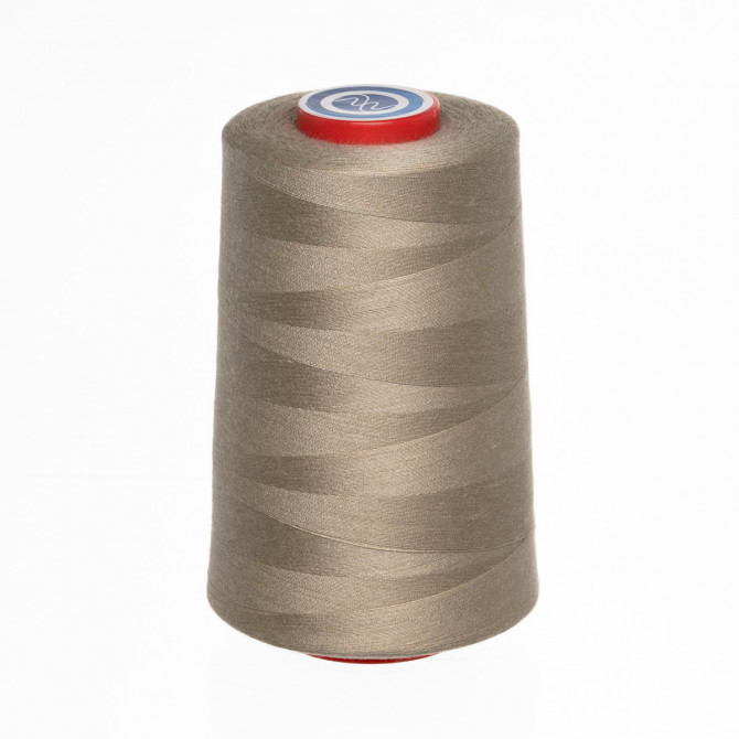 Швейная нить, 100% полиэстер, N120, 5000 ярдов/катушка, (7220) светло-серый