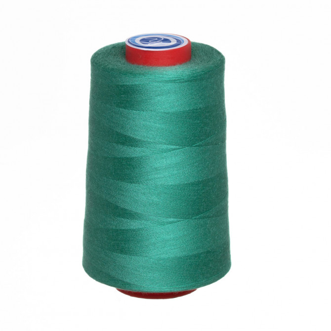 Швейная нить, 100% полиэстер, N120, 5000 ярдов/катушка, (6250) светло-зеленый
