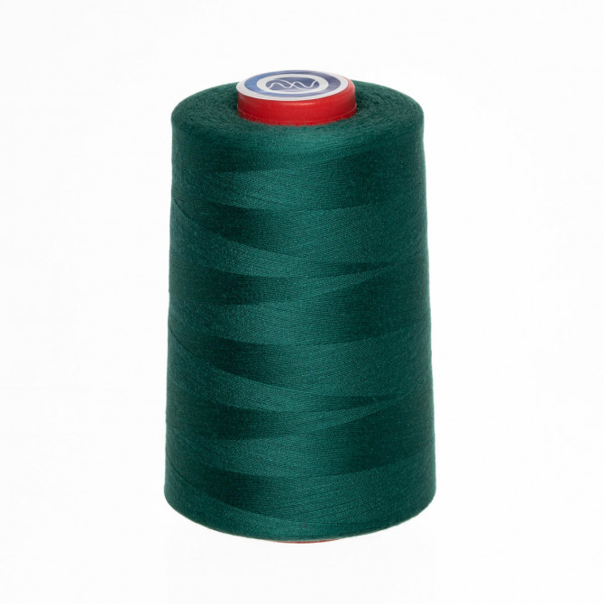 Швейная нить, 100% полиэстер, N120, 5000 ярдов/катушка, (6465) зеленый