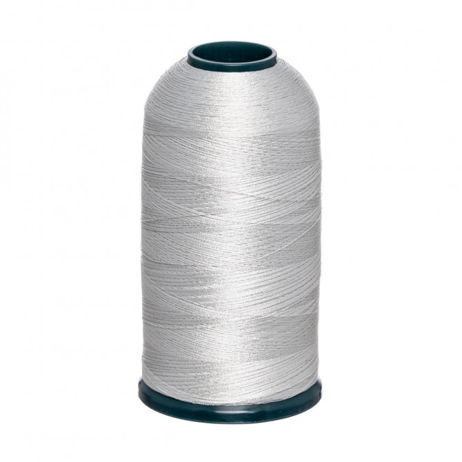 Embroidery thread 100% polyester, 5000m/cone, (1713) Light Gray