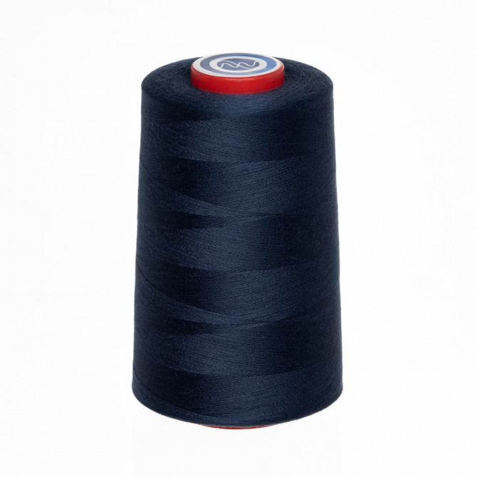 Sewing thread, 100% polyester, N120, 5000y/cone, (5650) midnight blue