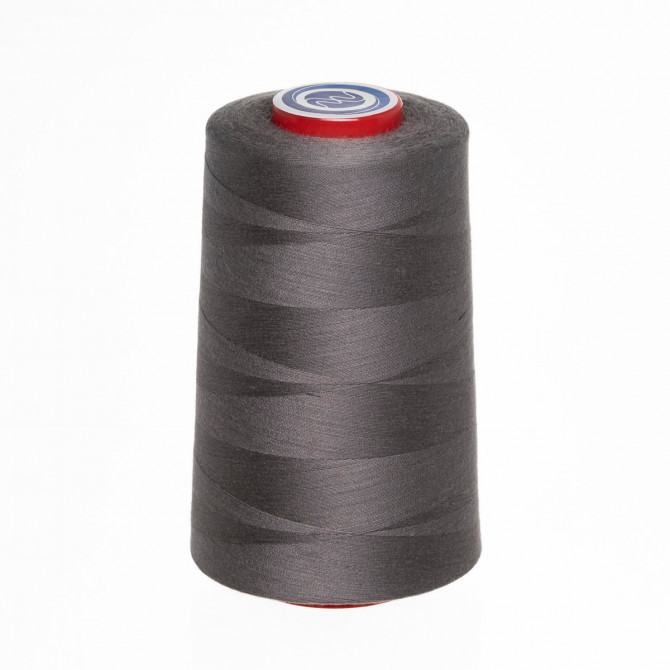Швейная нить, 100% полиэстер, N120, 5000 ярдов/катушка, (9260) светло-серый