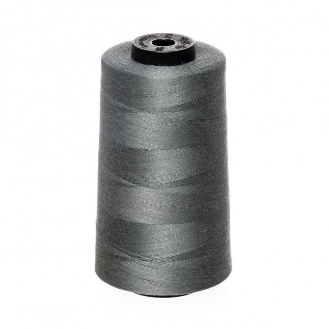 Sewing thread, 100% polyester, N120, 5000m/cone, (1156) ash gray