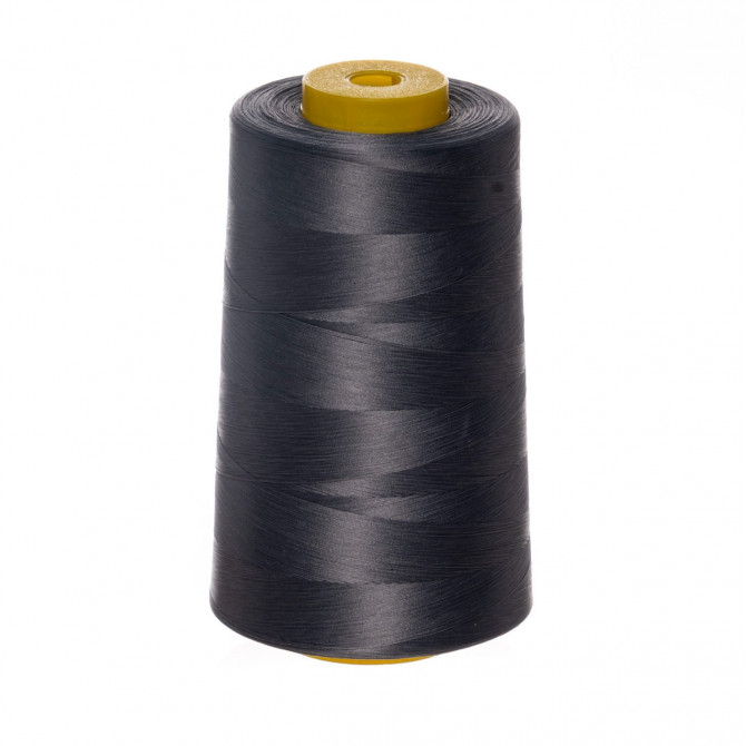 Textured filament thread, 100% polyester, N150, 10.000m/cone, (1037) light gray