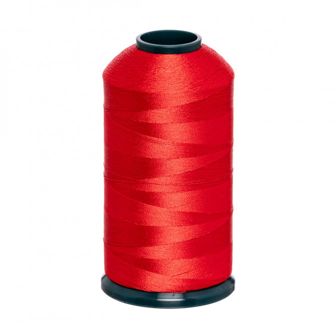 Embroidery thread 100% polyester, 5000m/cone, (800) Red