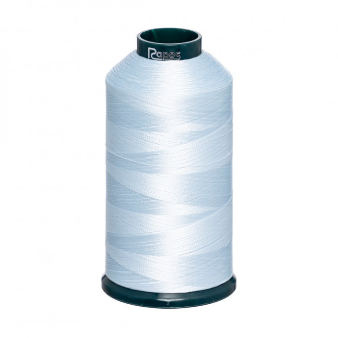 Embroidery thread 100% polyester, 5000m/cone, (1401) Light Blue