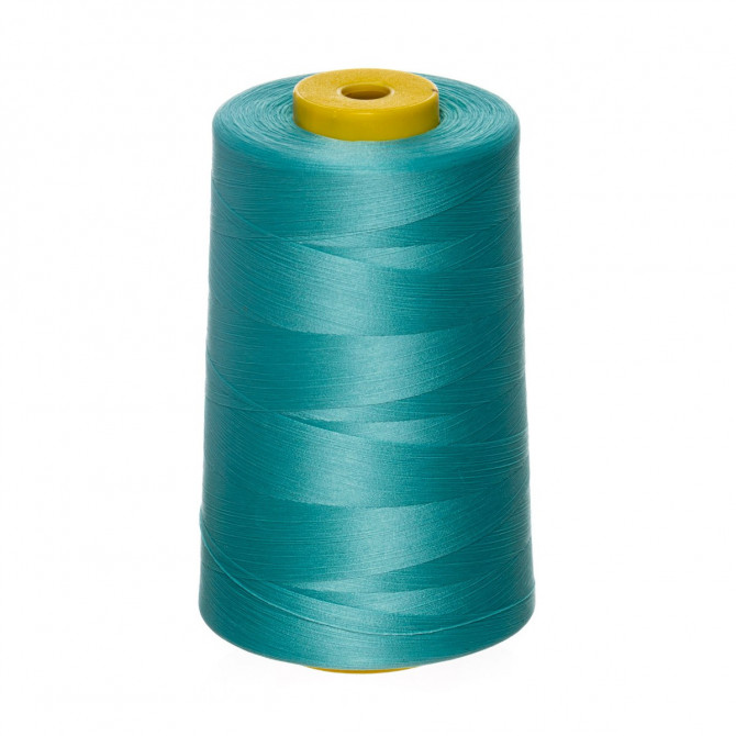 Textured filament thread, 100% polyester, N150, 10.000m/cone, (1649) turquoise