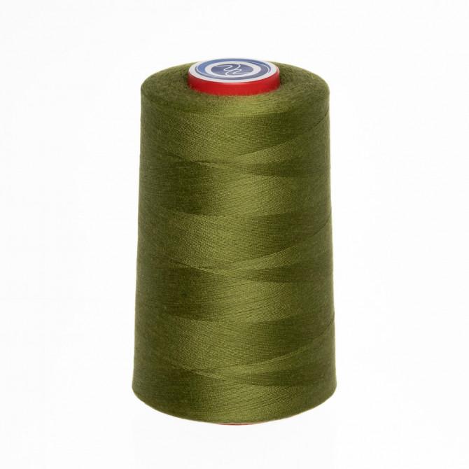 Швейная нить, 100% полиэстер, N120, 5000 ярдов/катушка, (6860) зеленый