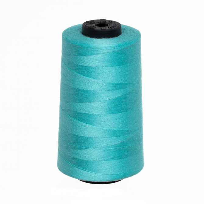 Sewing thread, 100% polyester, N120, 5000m/cone, (1649) turquoise