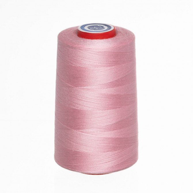 Швейная нить, 100% полиэстер, N120, 5000 ярдов/катушка, (3420) розовый