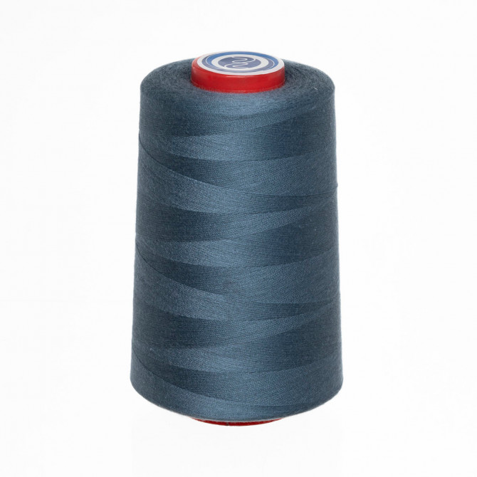 Sewing thread, 100% polyester, N120, 5000y/cone, (5940) blue gray