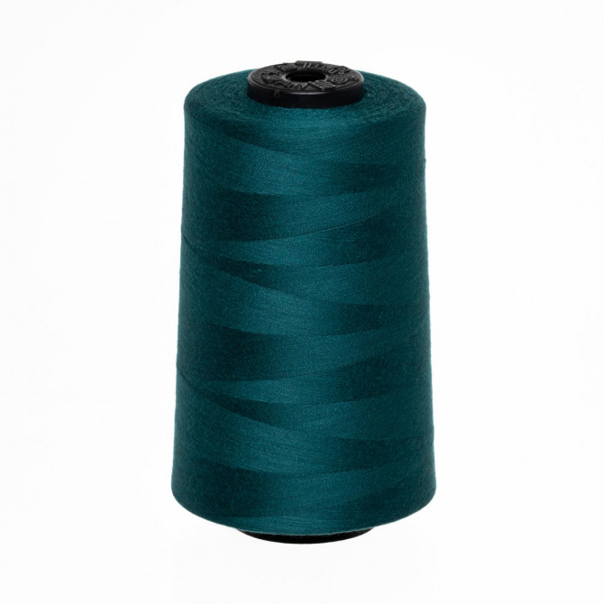 Sewing thread, 100% polyester, N120, 5000m/cone, (1147) dark turquoise