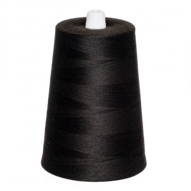 Embroidery lower thread 100% polyester, 2000m/cone, (130-m) Black