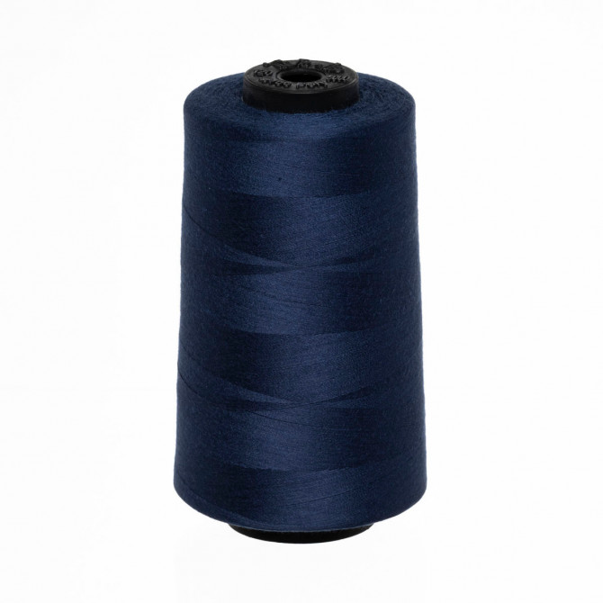 Sewing thread, 100% polyester, N120, 5000m/cone, (1142) blue
