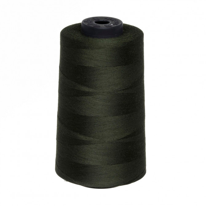 Sewing thread, 100% polyester, N120, 5000m/cone, (1648) dark green