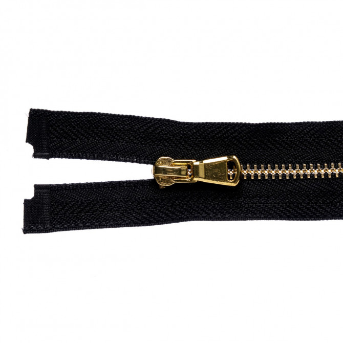 Metāla rāvējslēdzējs 4mm, 1 kursors, atverams, 50cm