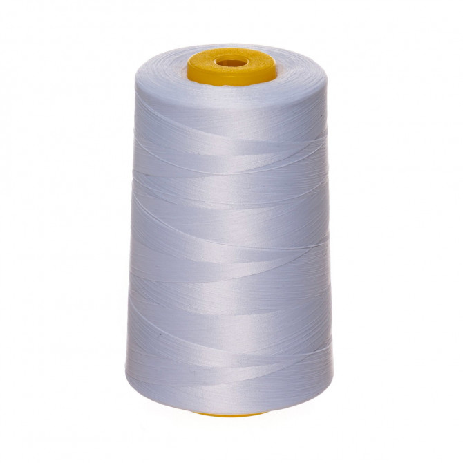 Textured filament thread, 100% polyester, N150, 10.000m/cone, white