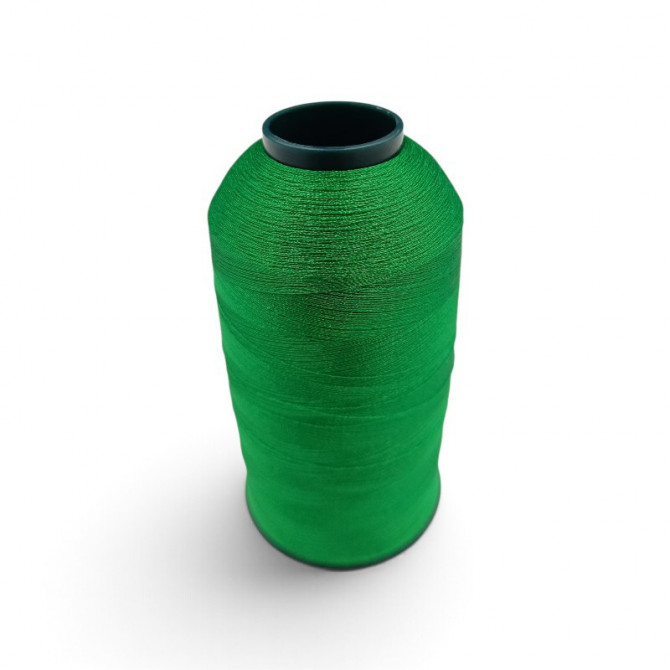 Embroidery thread 100% polyester, 5000m/cone, (506) Shamrock Green, Embroidery thread from STA Group, the highest quality sewing thread for any style of clothing.