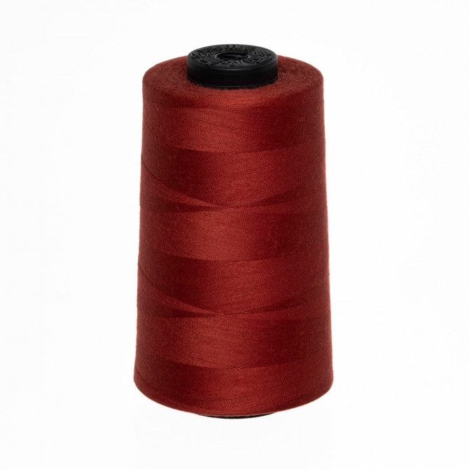 Швейная нить, 100% полиэстер, N120, 5000 м/катушка, (1118) красно-оранжевый